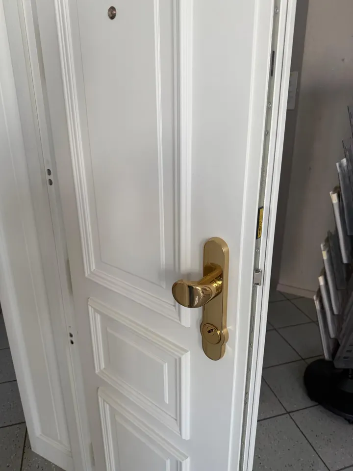 Mechanischer Sicherheitsbeschlag an Wohnungstür in Wien